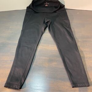 Danskin High-Waist Black Athletic Leggings – Women’s Medium